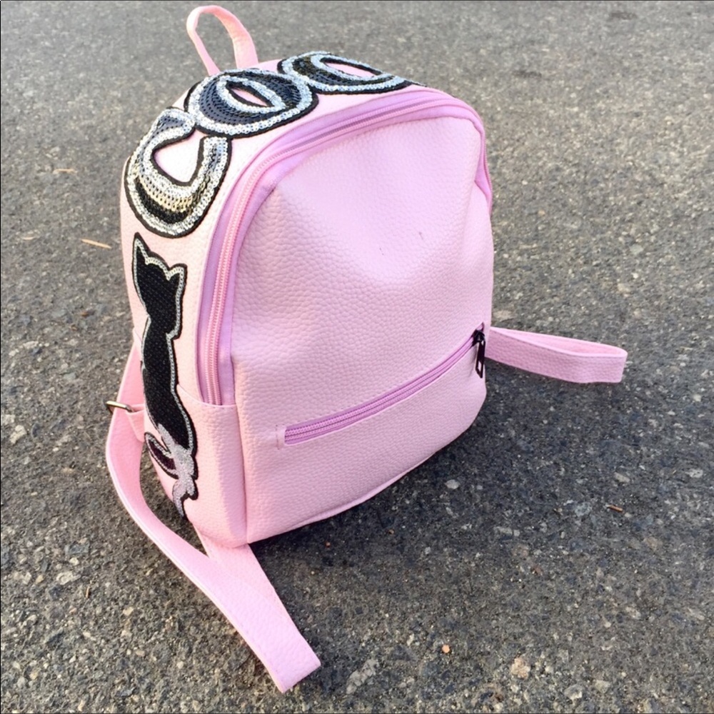 $ale 🛍 Pink Mini Backpack